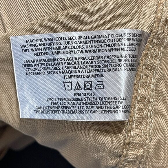 2 Pair Gap Tencel Shorts Rolled Hem Tan Black Size XL Extra Large Women's Lyocel - Picture 11 of 13